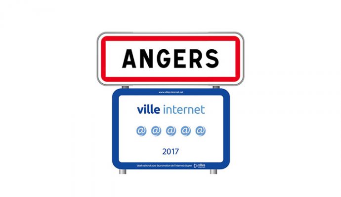 Territoires, villes et villages Internet 2017 : Angers reçoit un cinquième arobase
