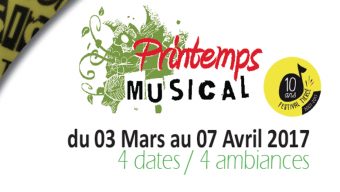 Printemps Musical de Tiercé du 3 mars au 4 avril