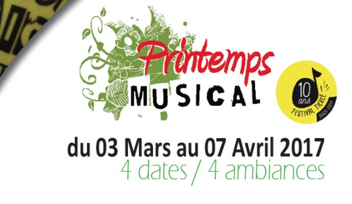 Printemps Musical de Tiercé du 3 mars au 4 avril
