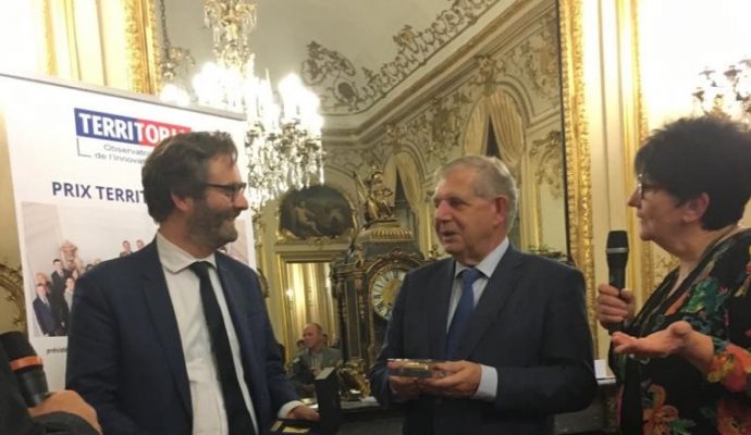 La ville d’Angers reçoit le prix Territoria d’Or pour son stationnement
