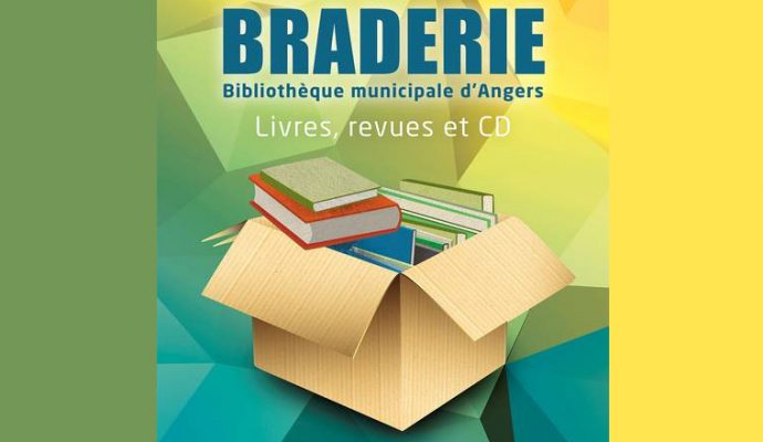 Braderie des bibliothèques d’Angers ce samedi