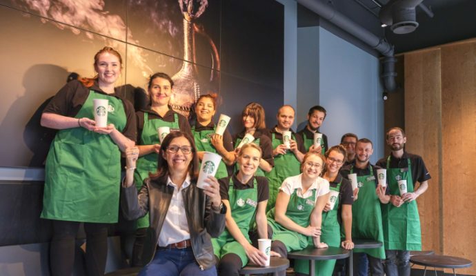 Starbucks ouvre un salon à Fleur d’Eau