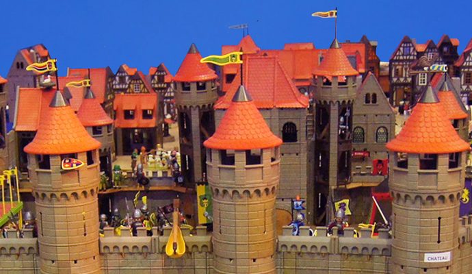 Le château d’Angers en playmobil du 2 décembre 2018 au 6 janvier 2019