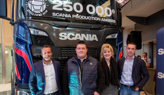 L’usine Scania d’Angers a livré son 250 000e camion