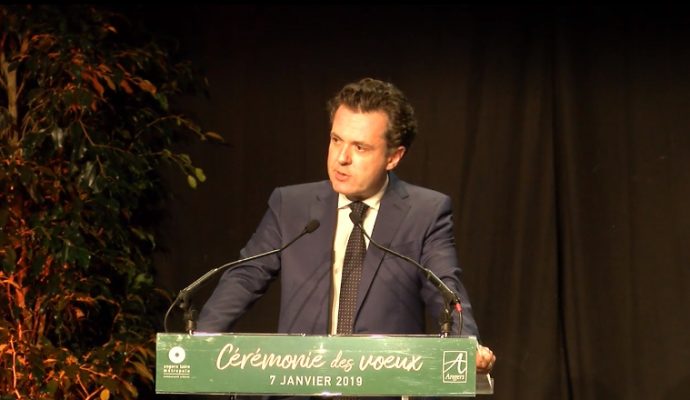Le maire d’Angers présentera ses vœux aux angevins lundi 6 janvier à 18h30