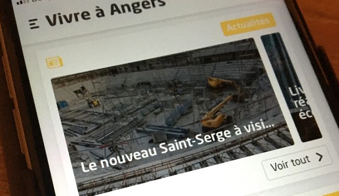 La ville lance son application « Vivre à Angers »