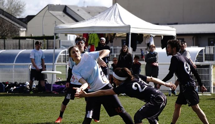 Angers accueille la phase finale du Championnat de France Mixte d’Ultimate Frisbee