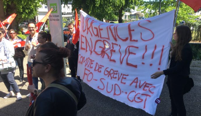 La grève se poursuit aux urgences du CHU d’Angers