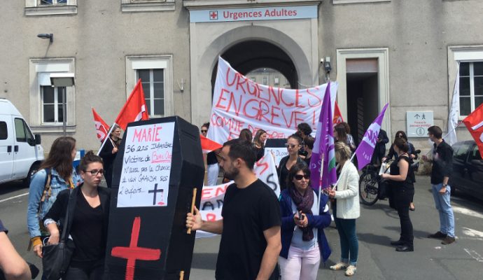 CHU d’Angers : De plus en plus de services touchés par le mouvement de grève