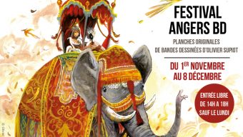 Festival Angers BD : Rive d’Arts accueille jusqu’au 8 décembre une exposition de planches de bandes dessinées d’Olivier Supiot