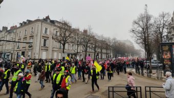 Forte mobilisation à Angers contre la réforme des retraites