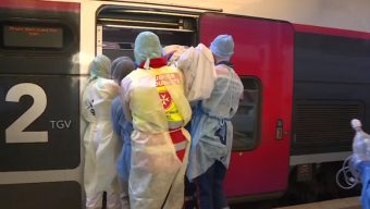 Coronavirus : six patients du Grand Est transférés au CHU d’Angers par TGV sanitaire