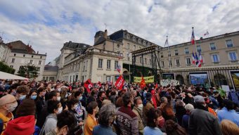 Plusieurs centaines de manifestants contre le racisme et les violences policières à Angers