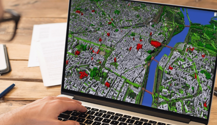 Territoire intelligent : la modélisation 3D d’Angers et de son agglomération est lancée