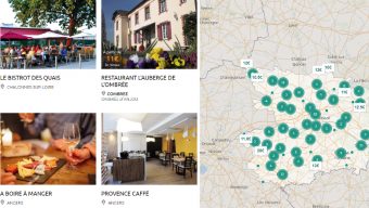 Confinement : une carte interactive pour connaître les restaurants ouverts dans le département