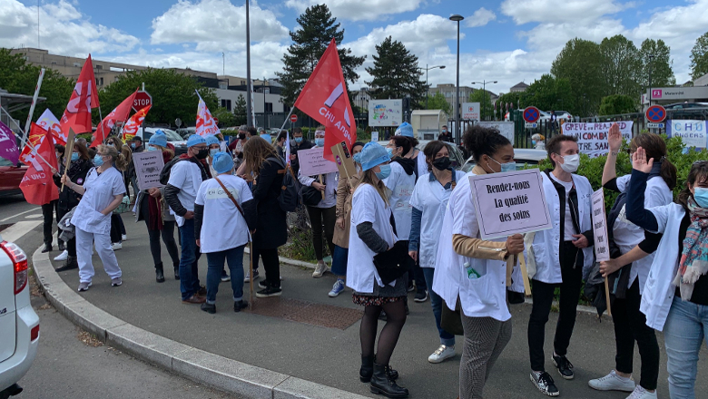 Grève réanimation CHU d'Angers