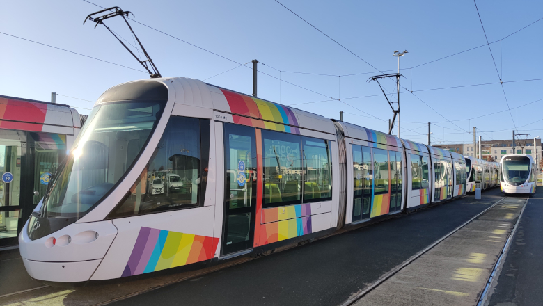 Tramway centre de maintenance