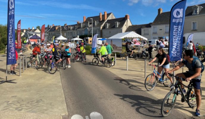 26 500 cyclistes ont participé à la Fête du vélo en Anjou