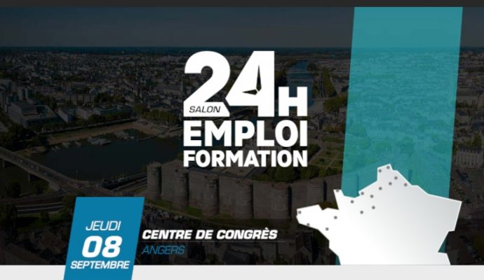 Le salon 24 heures pour l’emploi et la formation aura lieu le 8 septembre à Angers