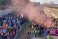 Manifestation réforme des retraites - Cortège voies sur berges zoom