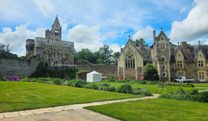 2,6 millions d’euros de travaux achevés au château du Plessis-Macé