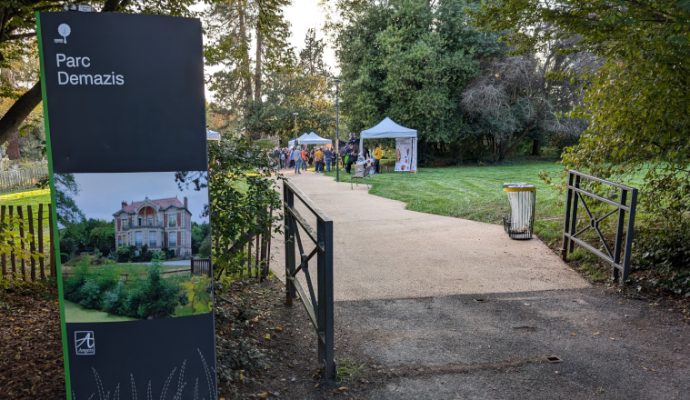 Le nouveau visage du parc Démazis