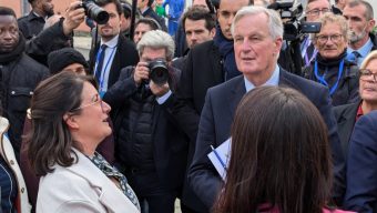 Michel Barnier a visité le quartier de Monplaisir à Angers